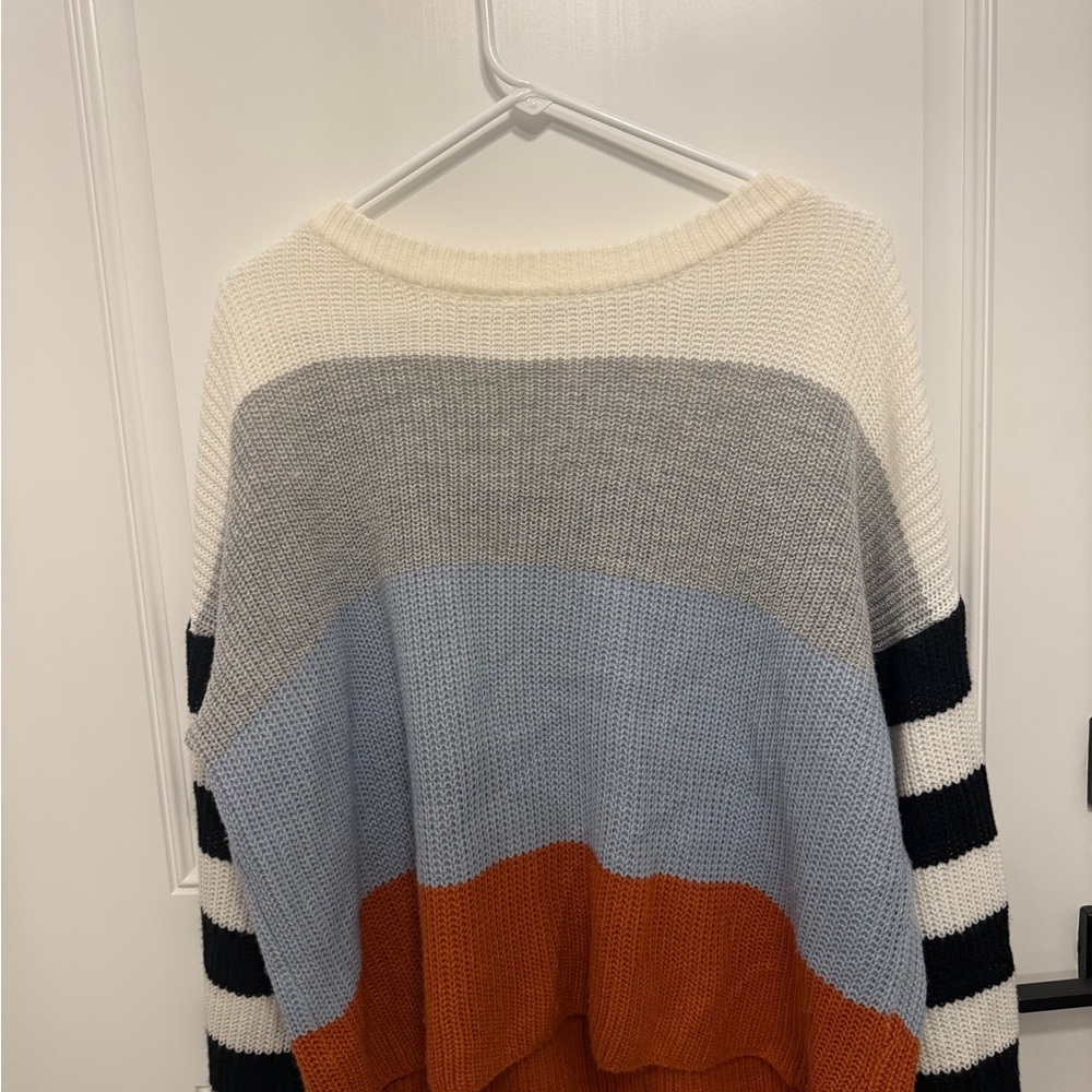 Striped Multicolor Women's Sweater